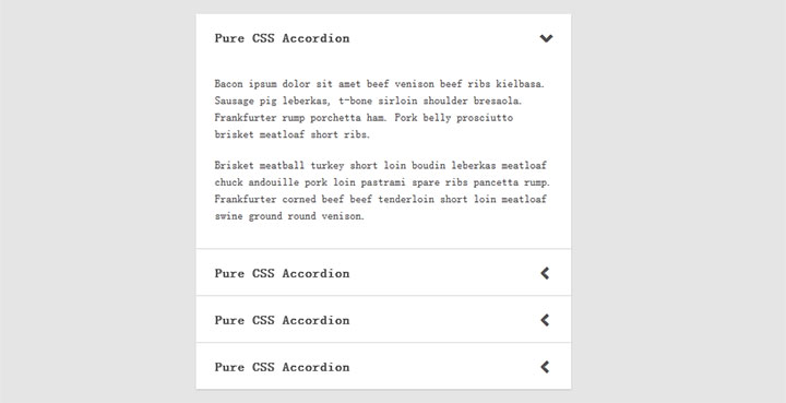 简洁的CSS3滑动手风琴切换特效插图源码资源库