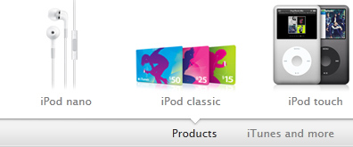苹果ipod产品切换特效插图源码资源库