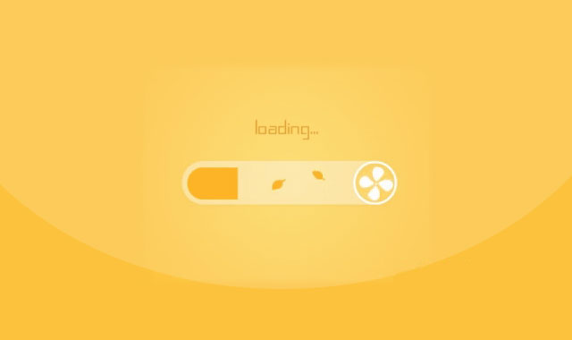CSS3动画吹风机样式Loading进度条插图源码资源库