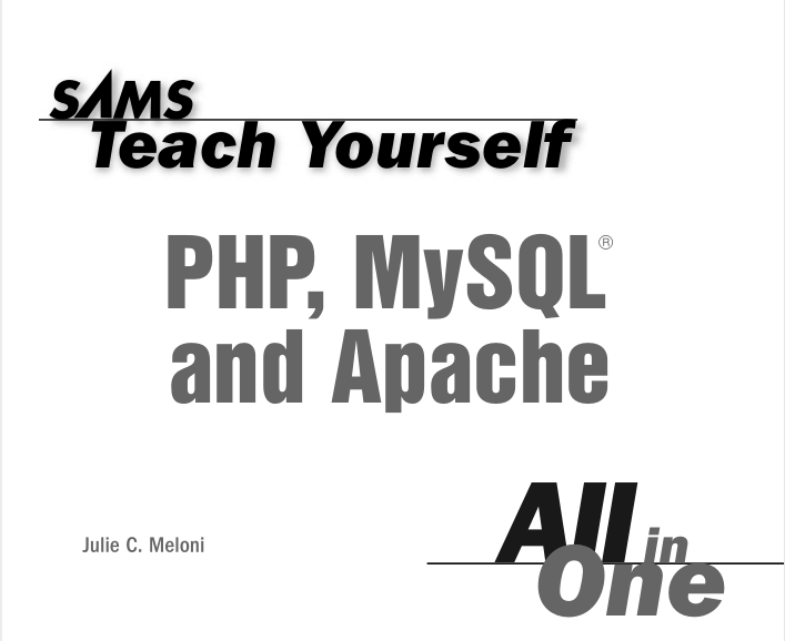 自学 PHP MySQL和Apache PDF_PHP教程插图源码资源库