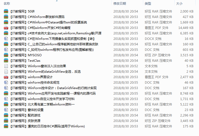 WinForm开发经典教程汇总_NET教程插图源码资源库