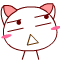 粉色DD猫QQ表情 搞笑小动物QQ表情_QQ表情插图源码资源库