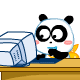 熊猫QQ表情大全 小若熊QQ搞笑表情_QQ表情插图源码资源库