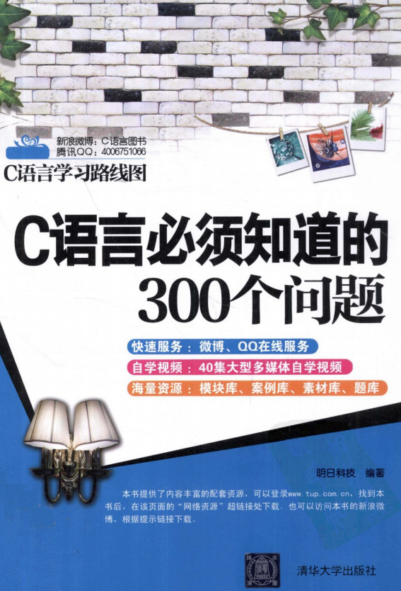 C语言必须知道的300个问题 中文PDF插图源码资源库