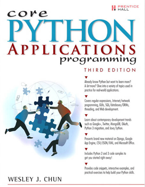 Python核心编程（第三版 英文版） 完整PDF_Python教程插图源码资源库
