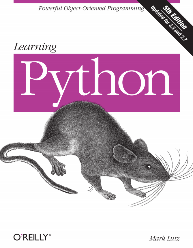 Python学习手册 第5版 [鲁特兹] PDF_Python教程插图源码资源库