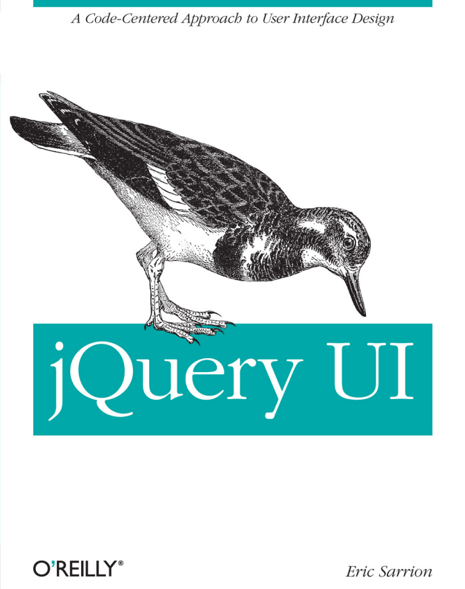 jQuery UI开发指南 （Eric Sarrion） 英文PDF_前端开发教程插图源码资源库