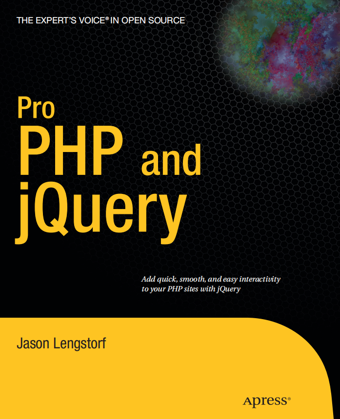 Pro PHP and jQuery 英文pdf_前端开发教程插图源码资源库