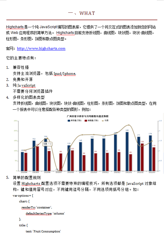 使用Highcharts快速开发报表 中文WORD版_前端开发教程插图源码资源库