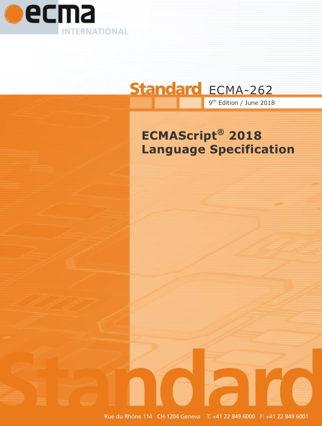 ECMAsc ript2018规范_前端开发教程插图源码资源库