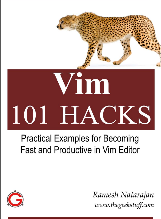 Vim 101 Hacks（ Ramesh Natarajan） 英文PDF_操作系统教程插图源码资源库
