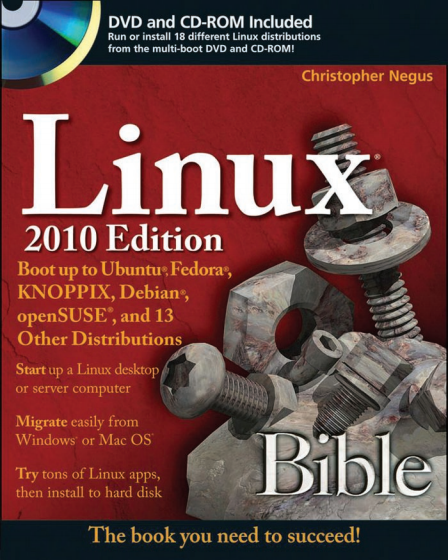Linux宝典2010版 英文版PDF_操作系统教程插图源码资源库