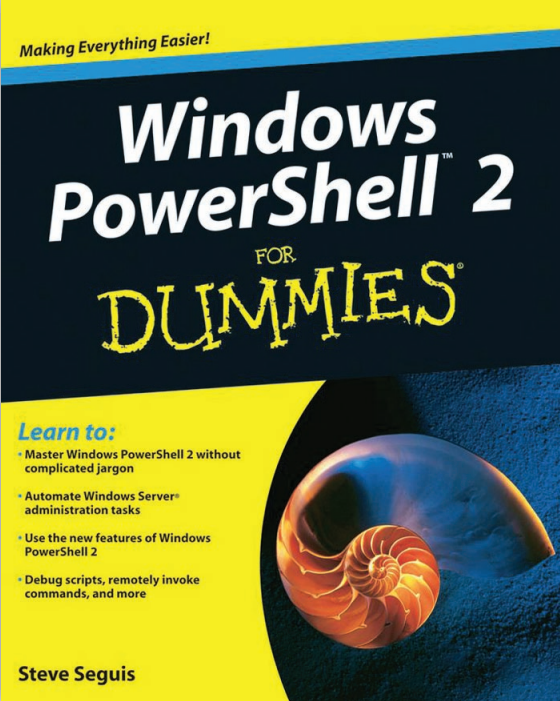 Windows PowerShell 2 For Dummies 英文版_操作系统教程插图源码资源库