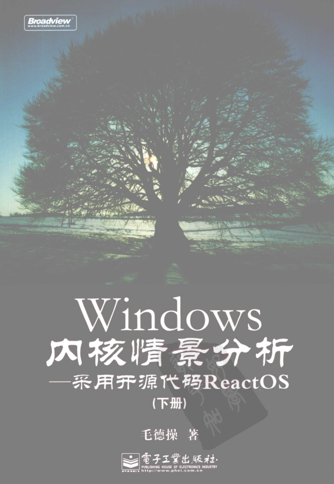 Windows内核情景分析 下 毛德操著 中文_操作系统教程插图源码资源库