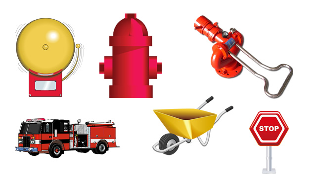 消防安全系列png背景透明图标（62张）插图源码资源库