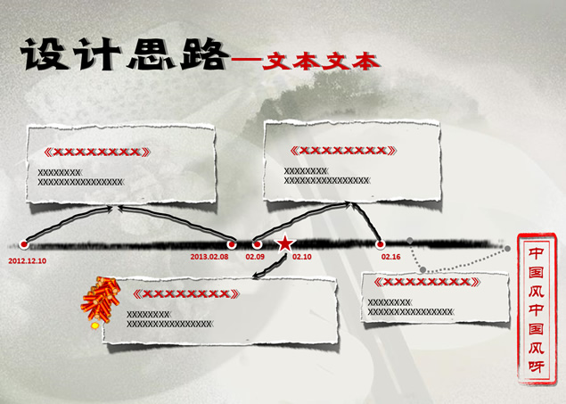 水墨中国风餐饮行业项目策划方案ppt模板插图源码资源库