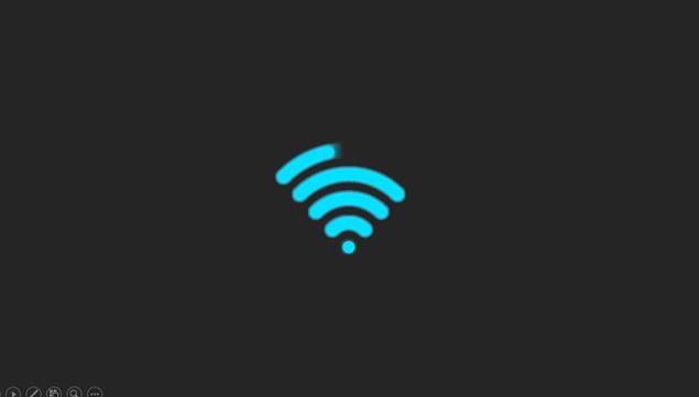 Wifi信号显示图标ppt小动画插图源码资源库