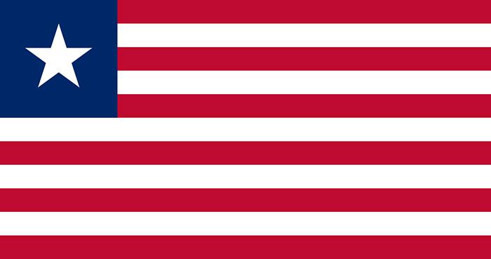 利比里亚共和国国旗插图源码资源库
