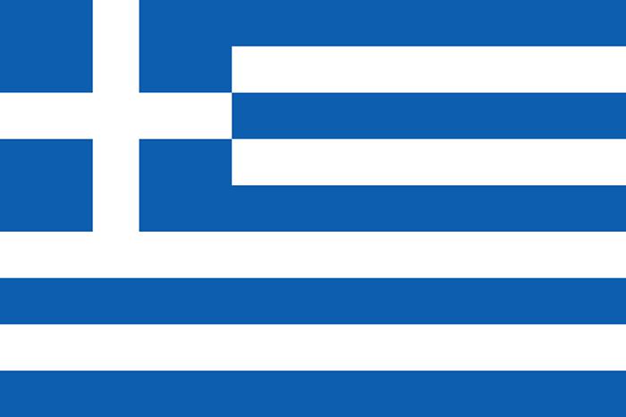 希腊共和国国旗插图源码资源库